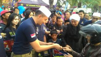 Berbagi Itu Indah, Cara Baru Pendekatan Warga Oleh Polrest Kediri