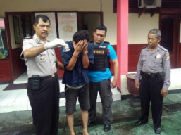 Kantongi Sabu, Mantan Penjambret di Tangkap