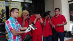 Risky  Gembong  Curanmor  Dilibas Polrestabes  Surabaya.