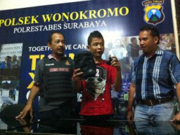 Dua Pelaku Curanmor di Libas Unit Reskrim Polsek Wonokromo. 