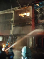 Kebakaran Pasar Atom Tanpa Korban Jiwa