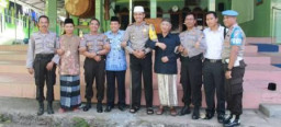 Kapolres Pasuruan Kunjungi Pondok Pesantren Ngalah Perkenalkan Diri