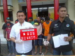Pesta Barang Haram di sebuah Wisma, Gunakan anak Di Bawah Umur Sebagai Kurir 