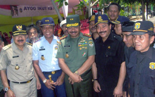 Lembaga Macan Kemayoran Acungkan Jempol Program TMMD