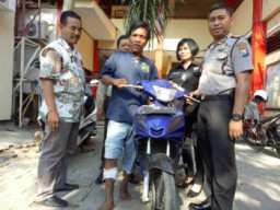 Cahyono (31) Tertangkap Aparat Setelah Sukses Mencuri 23 Motor.