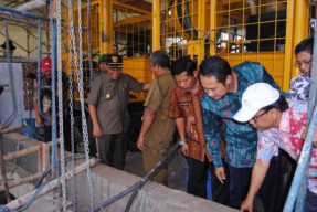 Pompa Sluis Kuro Sudah Bisa Difungsikan  