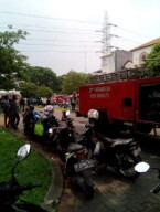 Ruang Genset  GBI Pelangi Kasih Terbakar