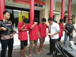 Lima Dari 7 orang Komplotan Curas Tertangkap di Tempat Yang Berbeda