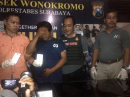 Spesialis Pencuri HP di Kos-Kos an Diamankan Polsek Wonokromo.