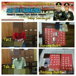 Dua Pengedar Trihexyphenidyl, Diamankan Polres Pasuruan Kota.