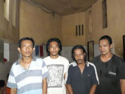 Pos Kamling Dijadikan Sarana Perjudian, 4 Warga Ditangkap Polisi
