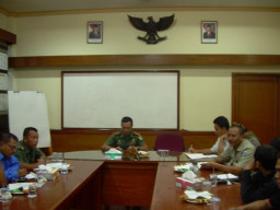 Dandim 0503/Jakarta Barat Silaturahmi dan Tatap Muka Dengan Serikat Pekerja Se Jakarta Barat  