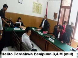 Berfoto Dengan Jokowi Untuk Tipu 3,4 Milyar, Kasusnya di Tangani PN Surabaya