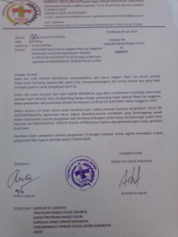 Sekdaprov Jatim Akan di Demo GARAD, Terkait Mark Up Increnator Dr. Soetomo