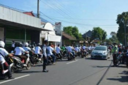 Peringati Harlah NU ke 94, Warga Bondowoso Keliling Berkonvoi 