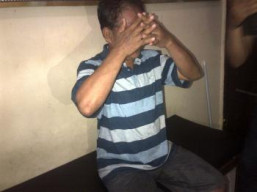 Saini Diglandang Reskrim Polsek Benowo Usai Hisap Shabu