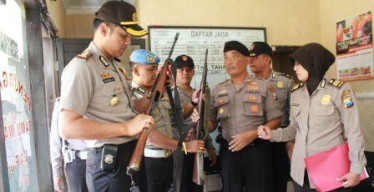 Kapolres Pasuruan Kunjungi Polsek Jajarannya.