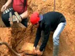 Ditemukan, Kapak Batu Jaman Kerajaan Majapahit  