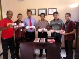 Bank Indonesia Mengapreisasi Kinerja Polsek Grujugan Ungkap Uang Palsu