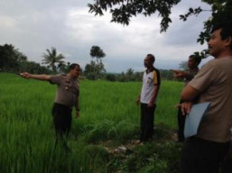 AKBP Afrisal SIK, Cek Aset Tanah Milik Polres Bondowoso.