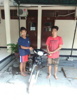Dua Begal Modus Lama Dikuntit dan Ditangkap Polsek Sukolilo Surabaya