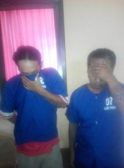 Konsmen Narkoba Jl. Kunti di Bekuk Anggota Polsek Pakal.