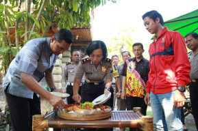 Kapolres Pasuruan Hadiri Syukuran Bhayangkara FC.