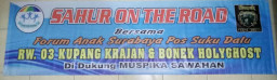 Muspika Sawahan Dukung Forum Anak Surabaya Adakan Sahur on The Road