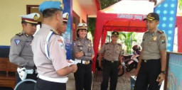 Awali Operasi Ramadniya Semeru 2017, Kapolres Pasuruan AKBP Raydian Kokrosono, S.I.K. Pantau Pospam.