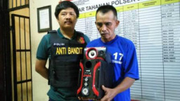  Sekuriti Perumahan Curi Speaker Aktif Milik Penjual Nasi Goreng