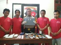 Empat Pengguna dan BD Pil Setan di Tangkap Aparat
