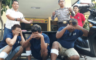Anggota Polsek Wonokromo Tembak Residivis Curanmor.