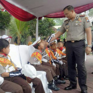 Polres Malang Gelar Lomba Polisi Cilik.