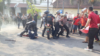 Sat Sabhara Polrestabes Surabaya Siap Amankan Pilkada 2018.