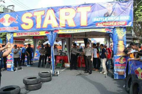 AKBP Kusworo W Gelar Battle Drug Bike Kapolres Jember Cup 2017