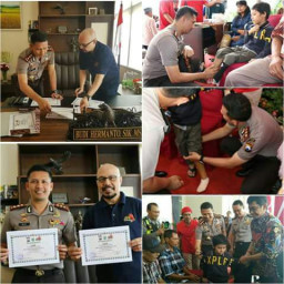 Polres Batu Dapat Penghargaan Dari Kick Andy Foundation.