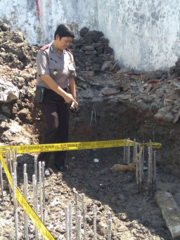 Mortir Aktif Ditemukan Dekat Gedung SD