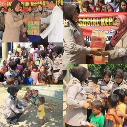 HUT Polwan ke 69, Polwan Resta Pas Kunjungi Pondok Metal.