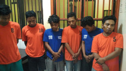 Enam Dari tujuh Pembobol Gudang Sparepart, di Tangkap.