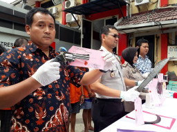 5 Orang Perampok Taksi Online di Kalimas, di Tangkap Aparat KP3