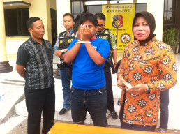 Nekat Curi Sepeda Motor Tetangga, Arek Jagiran Masuk Bui.