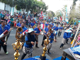 Kapolsek Bantur Gelar Lomba Musik Patrol.