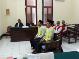 Gara Gara Simpan Sabu, Jangkung Wiyono di Sidang.