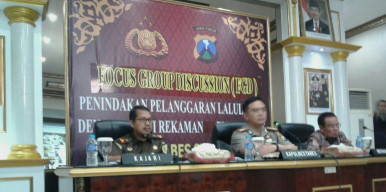 Terekam Kamera CCTV, Pelanggaran Lalulintas Bisa di Tilang.