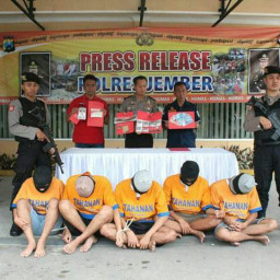 Kapolres Jember Amankan Tembakau Gorila, Ganja dan Thirexipedil.