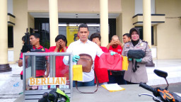 Dua Penjambret dan Penadah nya Di Tangkap Tim Anti Bandit.