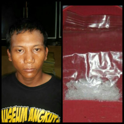 Simpan Sabu di Dalam Topi, Pria Ini Gagal Beli Martabak.