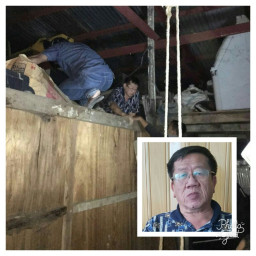Sembunyi di Atas Gudang, Pengacara Sekaligus Notaris Senior Hairandha di Tangkap.