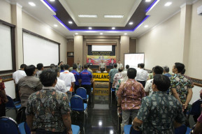 Tingkatkan Profesionalisme, PPNS Rakor di Polres Malang.