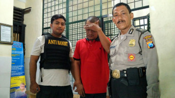 Gadaikan Motor Jaminan, Pria Ini di Tangkap Aparat.